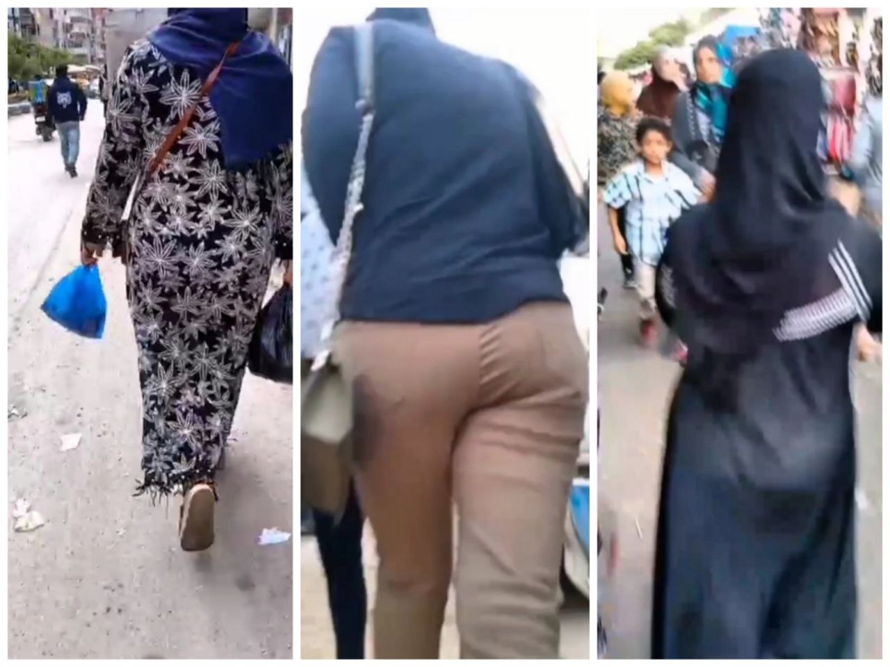 قنص اطياز بتلق وسايبة وملهاش صاحب في قلب الشارع