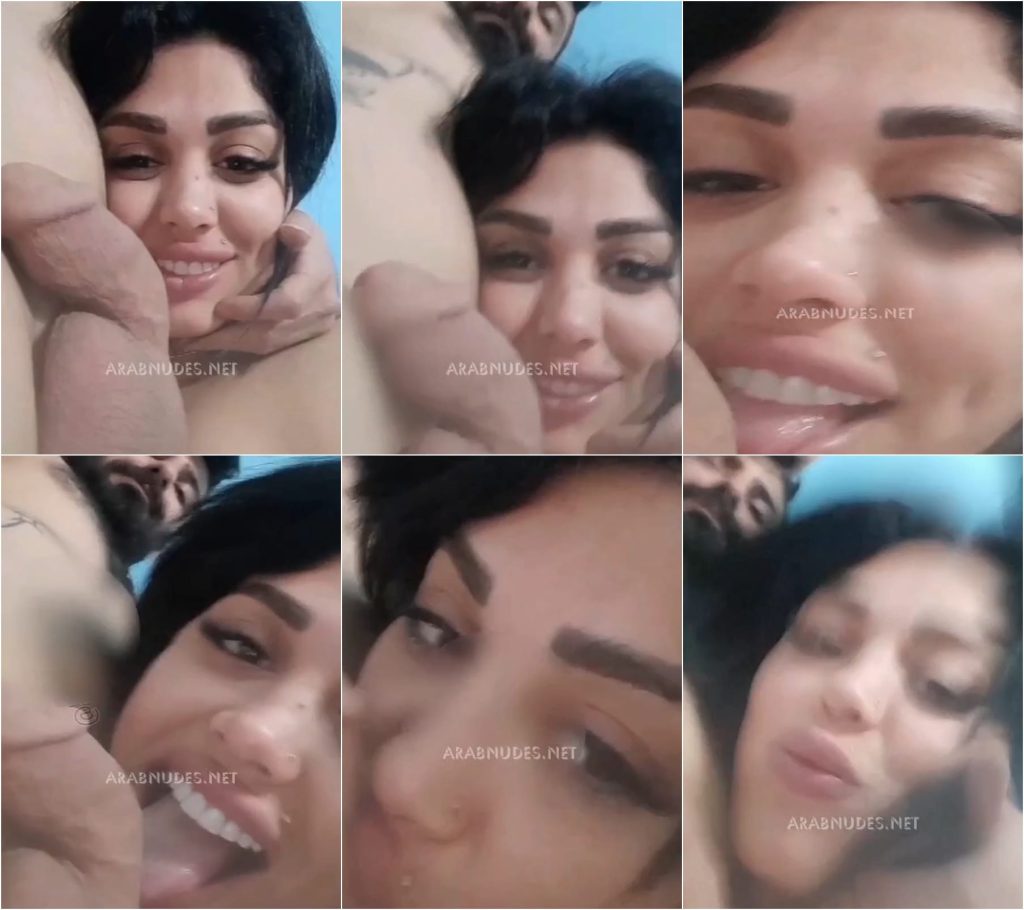 بيصور خطيبته وهي بتمص زبه في شقتهم